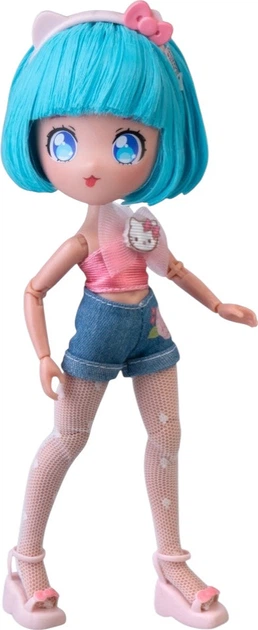 Ігровий набір 4SF Manga Dolls Hello Kitty Красуня Пінк На Скутері з аксесуарами HKTF3000 (8056379194095) - зображення 2