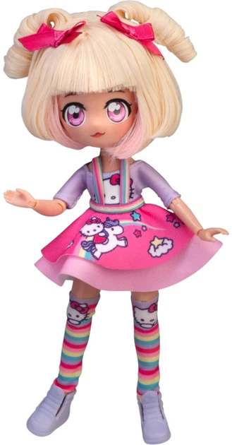 Лялька 4SF Manga Dolls серії Hello Kitty Цукерочка-Єдиноріг HKTF0400 (8056379194187) - зображення 3