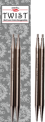 Спиці ChiaoGoo 2,25мм сталеві знімні TWIST Lace 13см для ручного в'язання - Фото 1 Спиці ChiaoGoo 2,25мм сталеві знімні TWIST Lace 13см для ручного в'язання - зображення 1