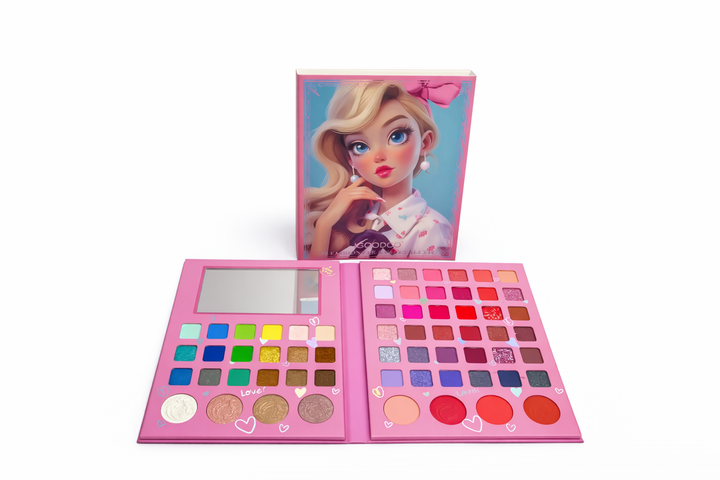 Детский набор декоративной косметики LK 5161 Igoodco 62 Fashion Eye & Face — тени для век и румяна - Фото 1 Детский набор декоративной косметики LK 5161 Igoodco 62 Fashion Eye & Face — тени для век и румяна - изображение 1
