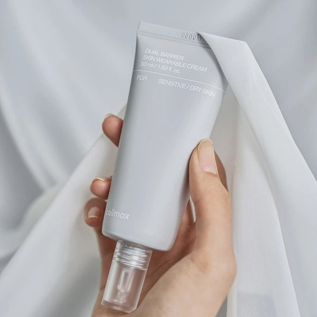 Барьерный крем для лица с комплексом церамидов Celimax Dual Barrier Skin Wearable Cream 50 ml - изображение 4