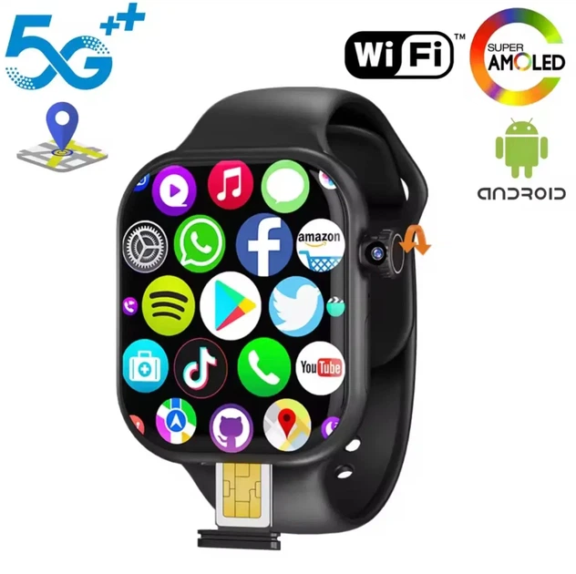 Смарт годинник Android з SIM картою 4G 32gb Smart Watch VP29 з камерою та PlayMarket і Google - Фото 1 Смарт годинник Android з SIM картою 4G 32gb Smart Watch VP29 з камерою та PlayMarket і Google - зображення 1