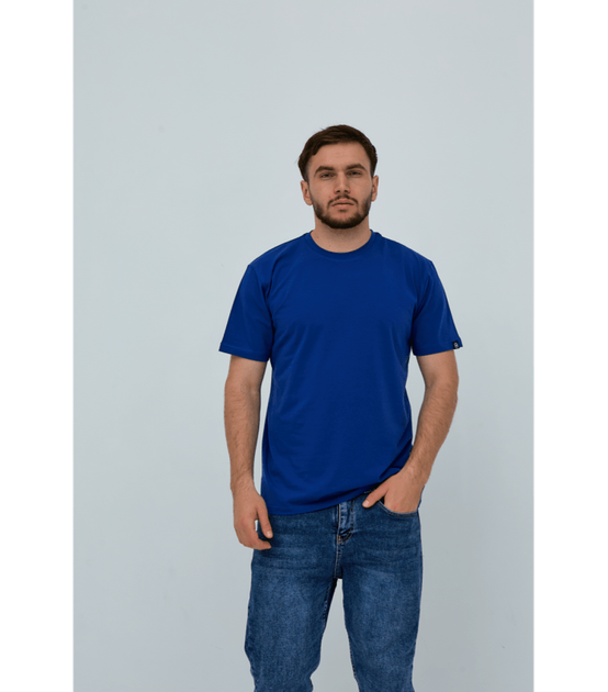 Мужская футболка больших размеров - HECTOR - 23001 - 3XL - Classic Blue - Фото 1 Мужская футболка больших размеров - HECTOR - 23001 - 3XL - Classic Blue - изображение 1