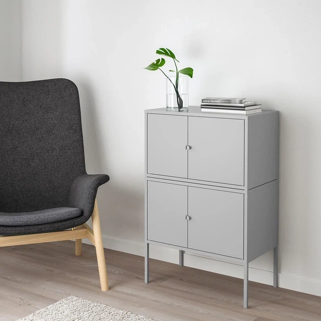 Комбінація шаф ІКЕА LIXHULT 120х35х57 см 192.791.77 - изображение 2
