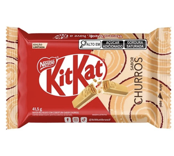 Шоколадний батончик KitKat Churros Limited Edition 41.5 г - Фото 1 Шоколадний батончик KitKat Churros Limited Edition 41.5 г - зображення 1