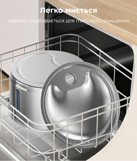 Фонтан-поїлка для кота та собаки NPET WF210 Plus 4 л з нержавіючої сталі з підсвіткою (258-METAL) - зображення 7