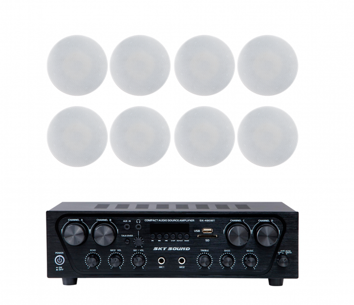 Акустический комплект SKY SOUND SKС-4808F6 (8223842) - Фото 1 Акустический комплект SKY SOUND SKС-4808F6 (8223842) - изображение 1