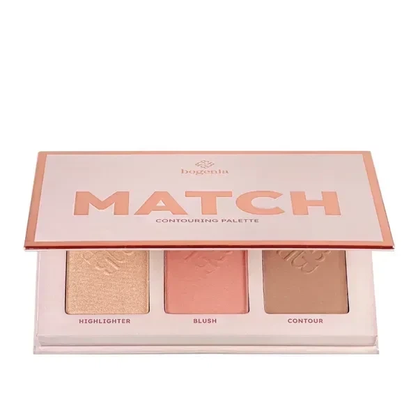 Палетка для контурінгу Bogenia Match Contour Palette (3 colors) BG907.001 12 г - зображення 2