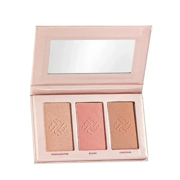 Палетка для контурінгу Bogenia Match Contour Palette (3 colors) BG907.001 12 г - зображення 3