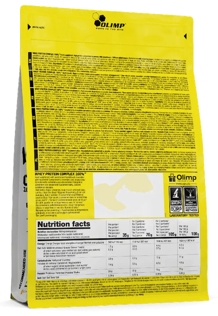 Białko Olimp Whey Protein Complex 100% 700 g Dubai style Chocolate Flavor (5901330100277) - obraz 2
