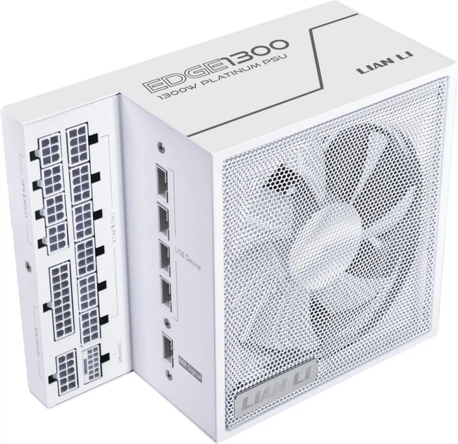 Zasilacz Lian Li Edge 1300 W 80 Plus Platinum White (G9P.EG1300.WE00.EU) - obraz 4