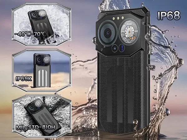 Смартфон Oukitel IIIF150 B3 8/256 Гб, NFC, 10800mAh, черный защищенный телефон - изображение 2