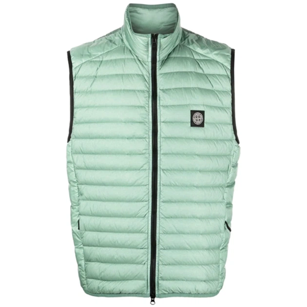 Stone Island Ripstop Nylon Down Jacket Vest - Sage (S) 7715G0224 V0055 - Фото 1 Stone Island Ripstop Nylon Down Jacket Vest - Sage (S) 7715G0224 V0055 - изображение 1