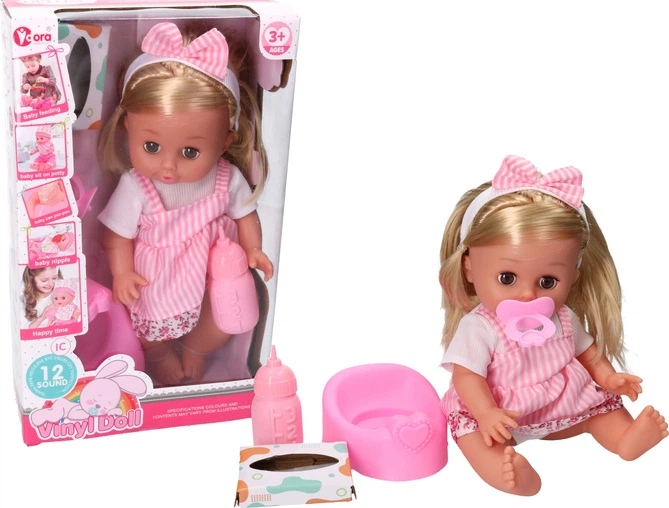 Лялька Anek Vinyl Doll говорить з аксесуарами 30 см G187982 (5900949448725) - зображення 2