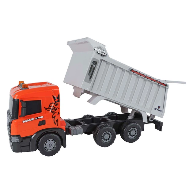 Samochód zabawkowy 2-Play Scania Dump Truck Ciężarówka ze światłem i dźwiekiem 3111225 (8713219548806) - obraz 3