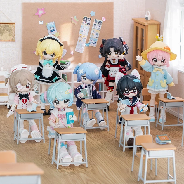 Коллекционная кукла-сюрприз Bjd Pop Top Bjd Jotoys Ключик счастья (LU-202501) - изображение 2