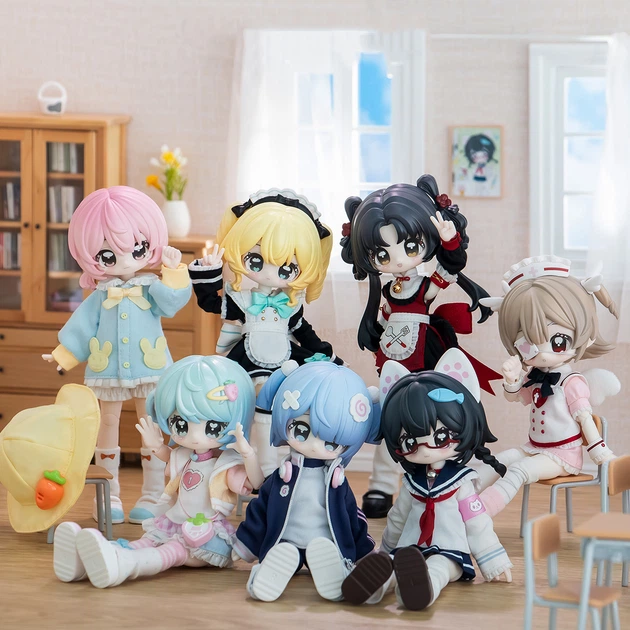 Коллекционная кукла-сюрприз Bjd Pop Top Bjd Jotoys Ключик счастья (LU-202501) - изображение 3