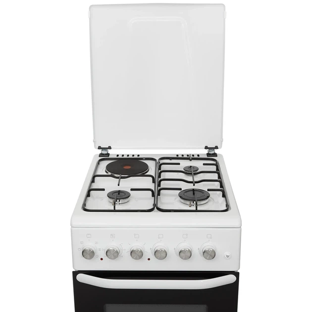 Плита кухонная комбинированая ELEYUS CORUS 5007 H1 EF WH - изображение 2