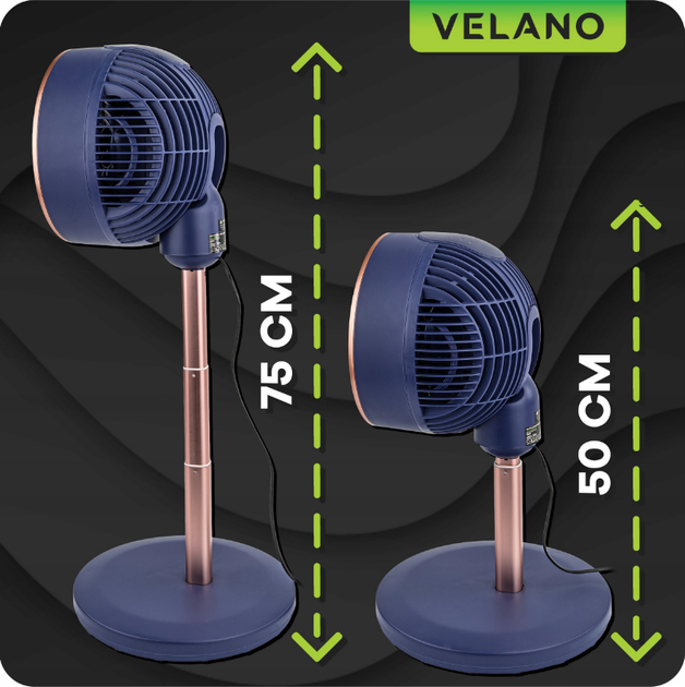 Вентилятор напольный 50Вт Velano - изображение 6