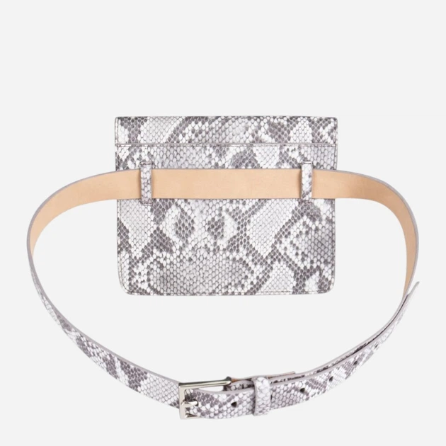 Сумка на пояс женская из натуральной кожи Calvin Klein 804988660 Серая (1159853971) - Фото 3 Сумка на пояс женская из натуральной кожи Calvin Klein 804988660 Серая (1159853971) - изображение 3