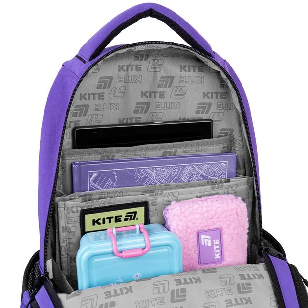 Рюкзак школьный с ортопедической спинкой KITE Education HK26-2587M-1 Kuromi (000996168) - изображение 10