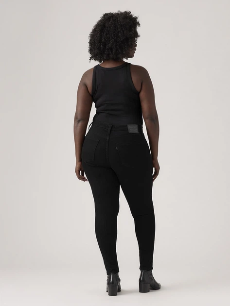 Джинси Skinny жіночі Levi`s 248265251 W29 L30 Чорні (1159854478) - зображення 6