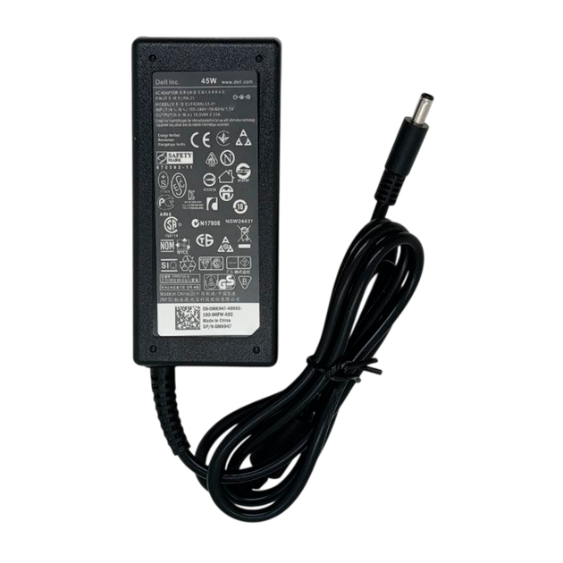 Блок питания для ноутбука Dell 19.5V 2.31A (4.5*3.0) с индикатором Black - Фото 7 Блок питания для ноутбука Dell 19.5V 2.31A (4.5*3.0) с индикатором Black - изображение 7