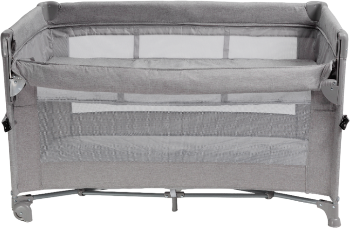 Кровать-манеж Velano Tino детская со вторым ярусом и пеленатором Light grey (4820296760268) - изображение 5