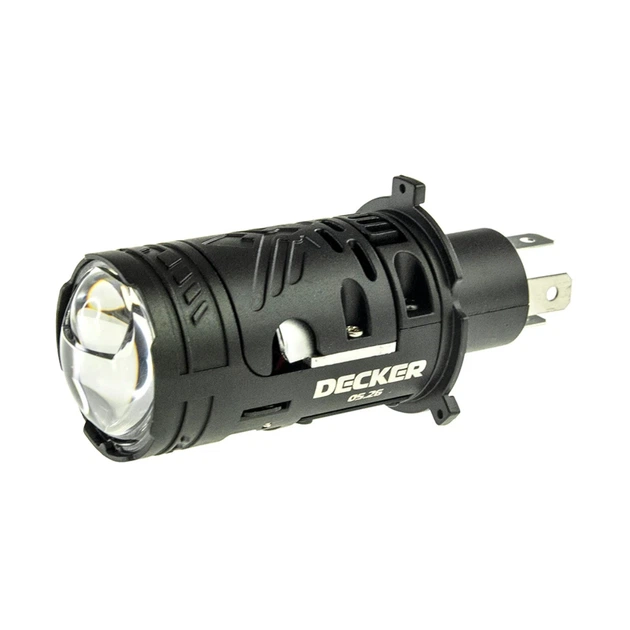 Led світлодіодні міні лінзи Bi-LED MiniLens Decker Led RGX-02 H4 5500k 12000lm 45/65w 9-16v (2 шт) - зображення 3