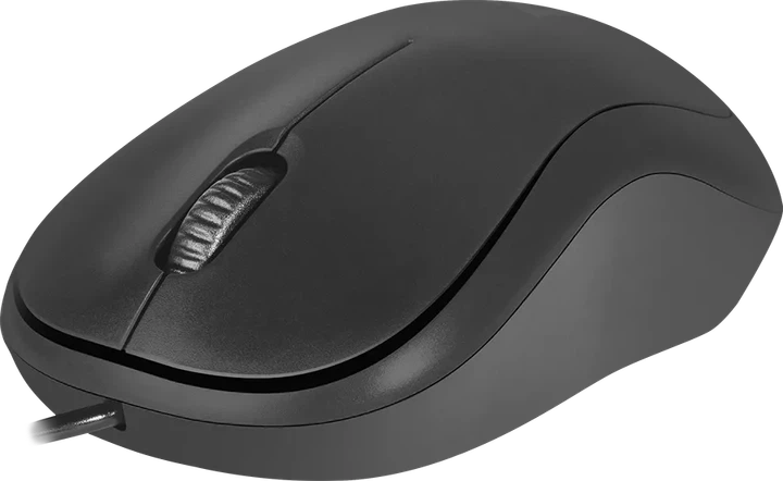 Проводная мышка Defender Patch MS-759 USB 3кн 1000 dpi Black (52759) - Фото 2 Проводная мышка Defender Patch MS-759 USB 3кн 1000 dpi Black (52759) - изображение 2