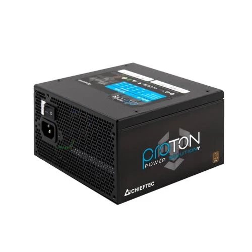 Блок живлення 500 Вт, Chieftec PROTON, Black, 80+ Bronze, Active PFC, 12 см, 3xMolex / 6xSATA / 2x6+2-pin / 1x20+4-pin / 1x4+4-pin, захист AFC/OCP/OPP/OTP/OVP/SCP/SIP/UVP, ATX 12V 2.3 (BDF-500S) - Фото 2 Блок живлення 500 Вт, Chieftec PROTON, Black, 80+ Bronze, Active PFC, 12 см, 3xMolex / 6xSATA / 2x6+2-pin / 1x20+4-pin / 1x4+4-pin, захист AFC/OCP/OPP/OTP/OVP/SCP/SIP/UVP, ATX 12V 2.3 (BDF-500S) - изображение 2