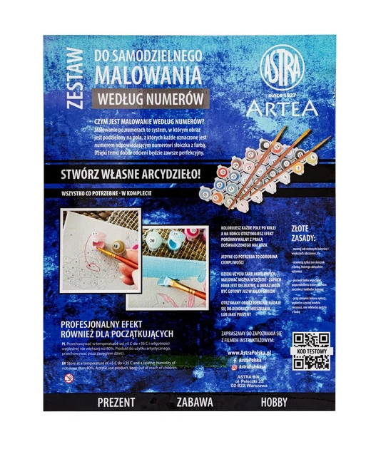 Malowanie po numerach Astra Artea Afrykańska kobieta (5901137189895) - obraz 3