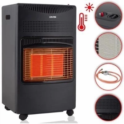 Газовый обогреватель DMS KGH 08 4200Вт инфракрасный керамический для 40 м² Черный - изображение 3