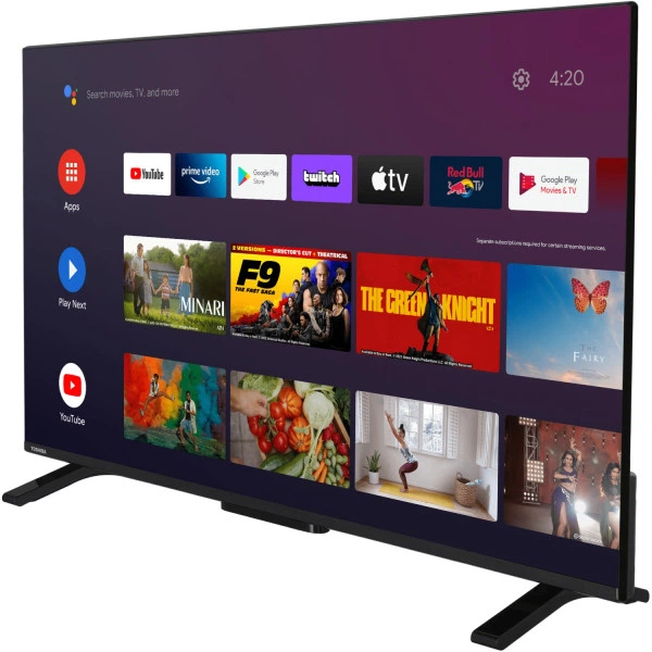 Телевизор Toshiba 50UA2363DG 50" 4K UHD LED Smart TV Android 11 с DVB-T2 и Wi-Fi VESA 200x200 мм - изображение 3