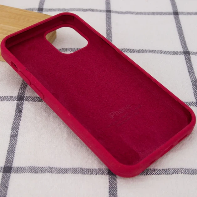 Чохол Avantis силіконовий Full Silicone Case for iPhone 11 Rose Red (з MagSafe) - зображення 3