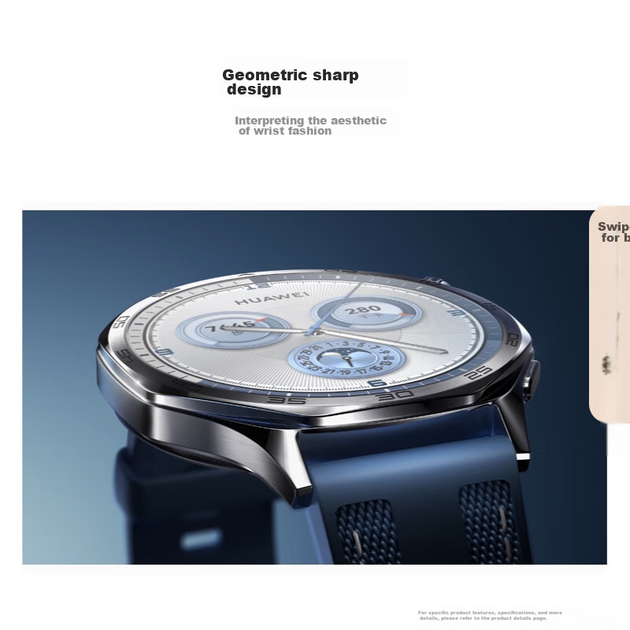 Смарт-годинник Huawei Watch GT 5 41mm Ice Crystal Blue - Фото 12 Смарт-годинник Huawei Watch GT 5 41mm Ice Crystal Blue - зображення 12