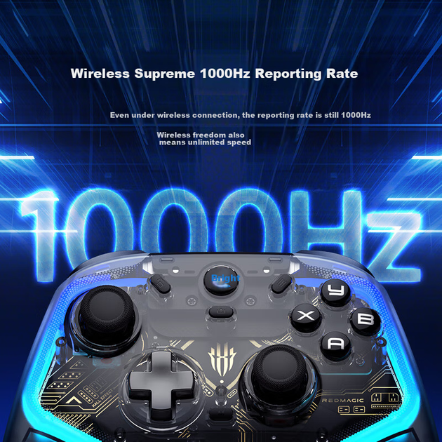 Бездротовий ігровий контролер Nubia Redmagic Cyber Gamepad With Charging Dock for PC/Steam/iPhone/Android/Switch - зображення 6