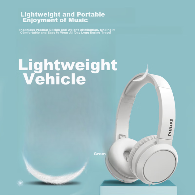 Навушники Philips TAH4105 3.5 Blue - зображення 4