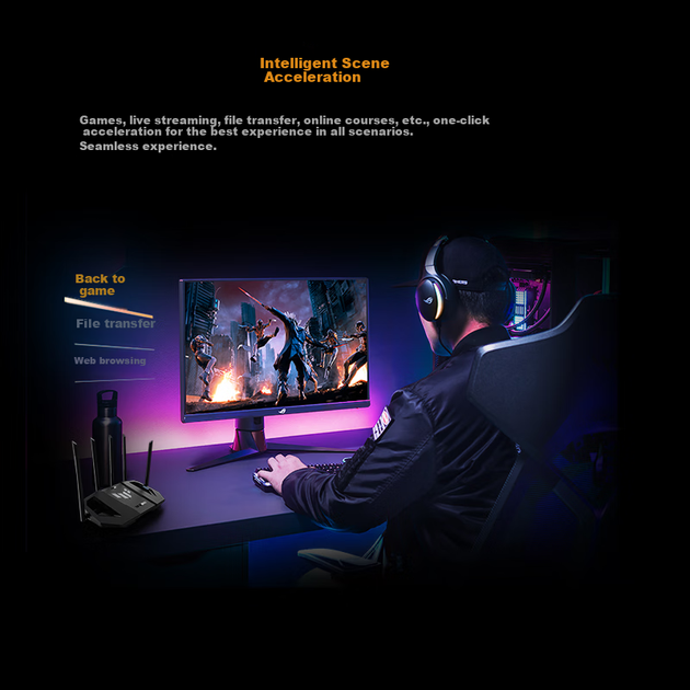 Маршрутизатор ASUS TUF Gaming BE6500 - изображение 4