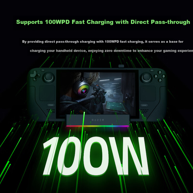 Док-станция Razer USB-C Dock Chroma Edition - изображение 5