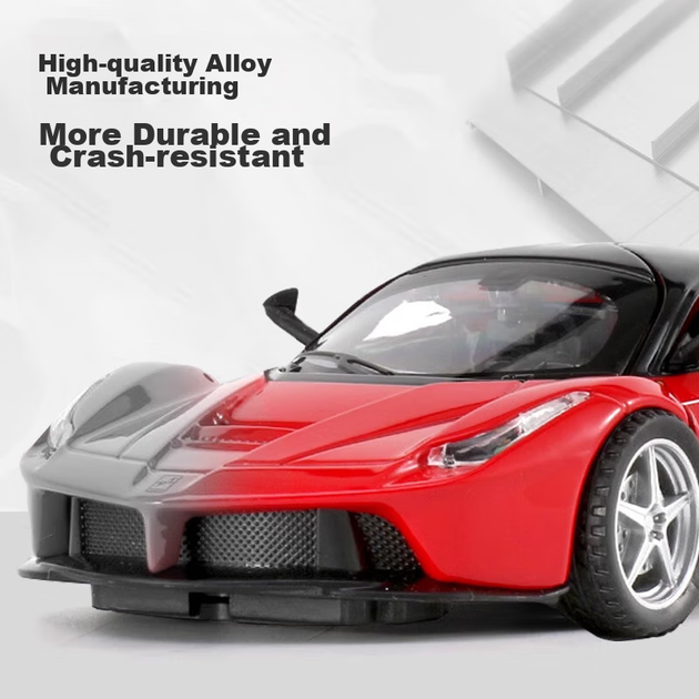 Автомодель BIG TAYLOR Ferrari LaFerrari 1:32 Червона (100026502612) - зображення 9