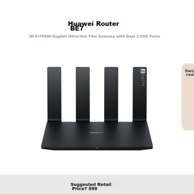 Маршрутизатор Huawei Router BE7 - зображення 2