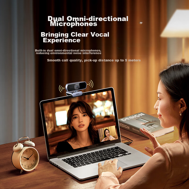 Веб-камера Ugreen CM717 2K HD USB - изображение 8
