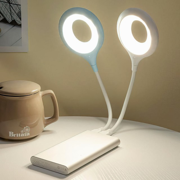 USB Лампа Round для работы и учебы LED освещение с регулировкой яркости экономия энергии - изображение 6