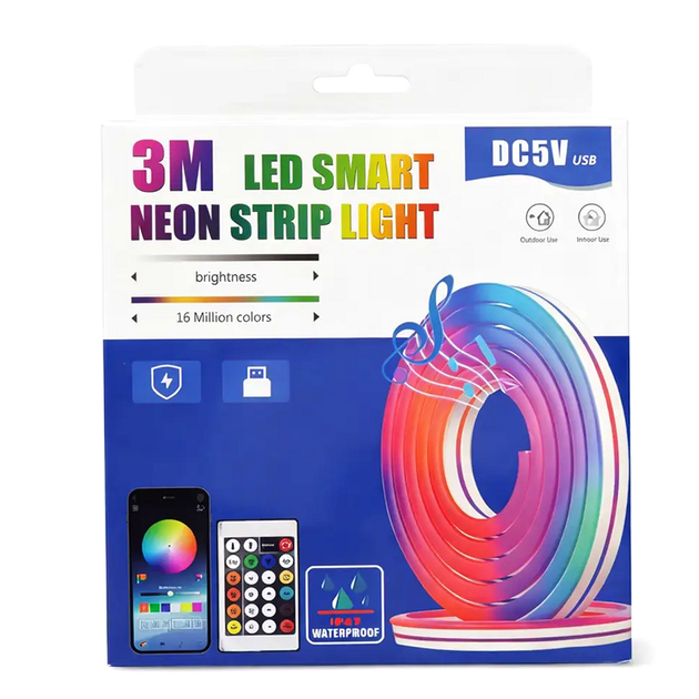 Світлодіодна LED стрічка 3 метри RGB з пультом USB для підсвічування WL-80 - Фото 6 Світлодіодна LED стрічка 3 метри RGB з пультом USB для підсвічування WL-80 - зображення 6