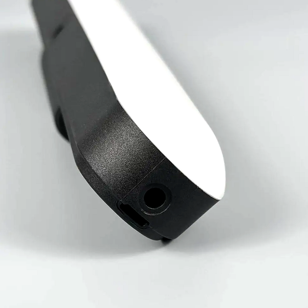 Настільна акумуляторна лампа 5 Вт 27,5 см USB Type-C чорний K-21 для офісу та дому - зображення 3