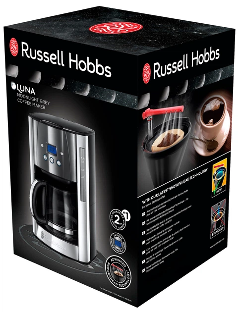 Кофеварка Russell Hobbs 23241-56 Moonlight Grey (6441786) - зображення 3