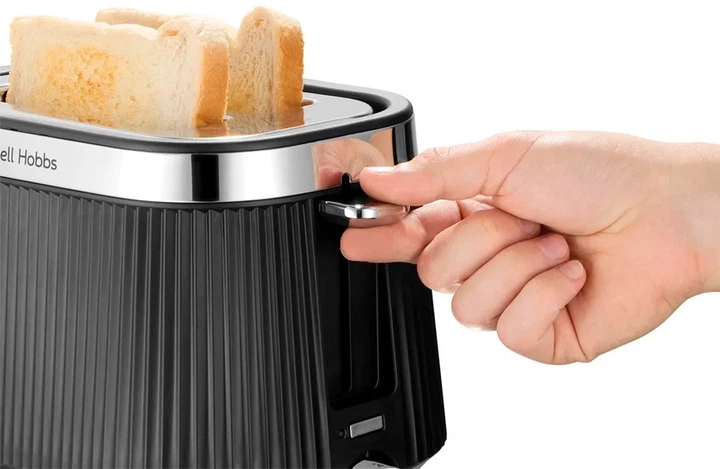 Тостер Russell Hobbs 26760-56/RH Bronte 2S Toaster Чорний 2 відд. - Фото 7 Тостер Russell Hobbs 26760-56/RH Bronte 2S Toaster Чорний 2 відд. - зображення 7