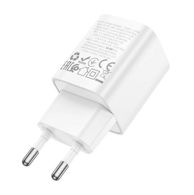Сетевое Зарядное Устройство LDNIO A2317C PD/QC 30W - изображение 4