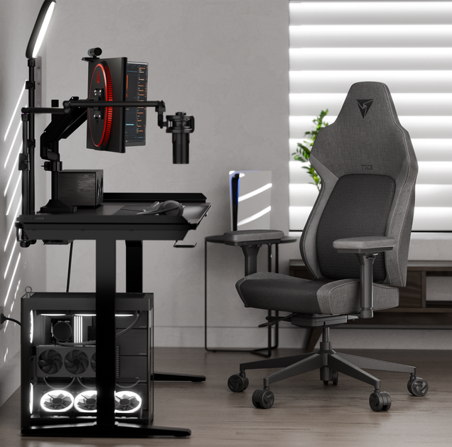 Кресло игровое TX3 Core Smart Mesh Black (TEGC-2072101.11) - Фото 10 Кресло игровое TX3 Core Smart Mesh Black (TEGC-2072101.11) - изображение 10